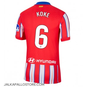 Atletico Madrid Koke #6 Kotipaita 2024-25 Lyhythihainen